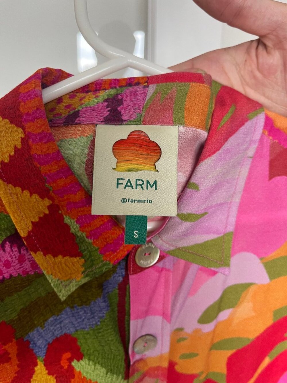 FARM Rio button down - S - Picture 3 of 3